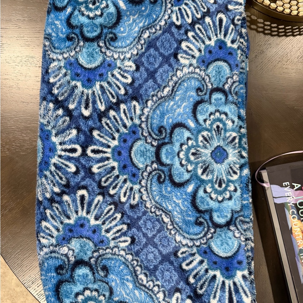 Vera Bradley Blue Floral Accent Pillow